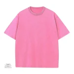 T-shirt large délavé avec design japonais