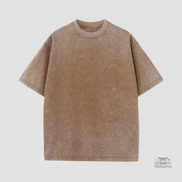 T-shirt Délavé style japonais