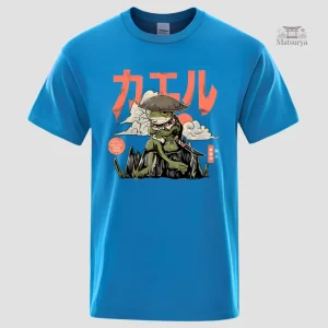 T-shirt Japonais à coupe moderne et confortable