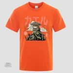 T-shirt respirant au design japonais élégant