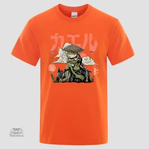 T-shirt respirant au design japonais élégant