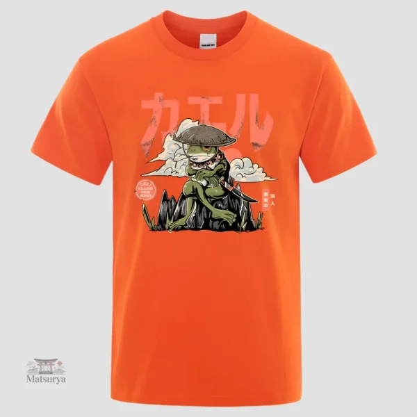 T-shirt respirant au design japonais élégant