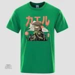 T-shirt léger avec motifs inspirés du Japon