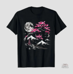 T-shirt Japonais avec design de cerisier