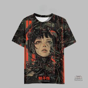 T-shirt Japonais Streetwear Original en style urbain