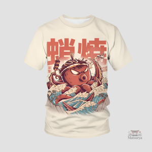 T-shirt au style japonais pour un look urbain