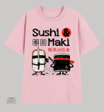 T-shirt tendance Sushi pour les passionnés du Japon