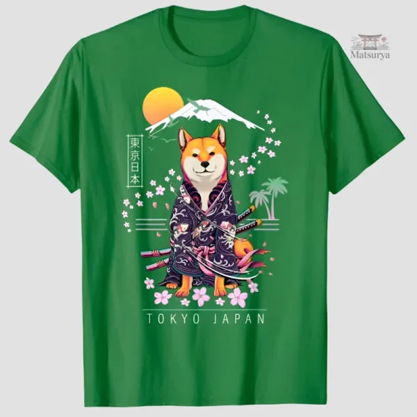 T-shirt Japonais au design unique de Tokyo