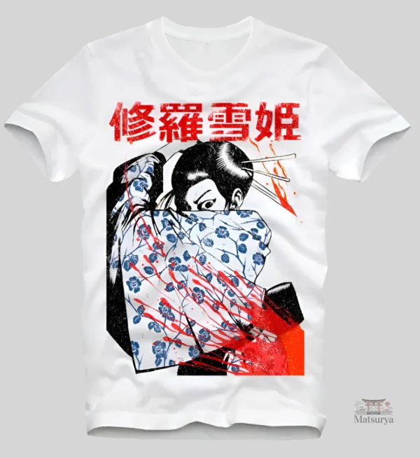 t-shirt-japonais-vintage-femme-1 T-Shirt Japonais Vintage Femme
