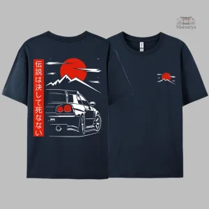T-shirt Japonais Voiture