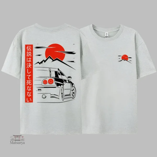 T-shirt Japonais, passion pour les voitures