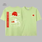T-shirt graphique sur l'univers automobile japonais