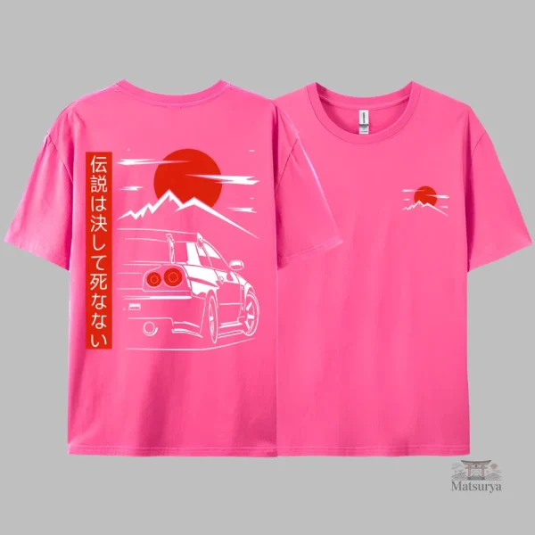 T-shirt voiture design japonais