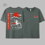 T-shirt Japon avec motif de véhicule