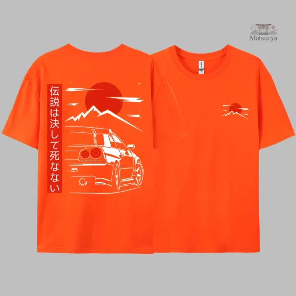 T-shirt automobile tendance japonaise
