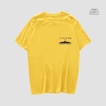 T-shirt avec impression Kanji sur le devant