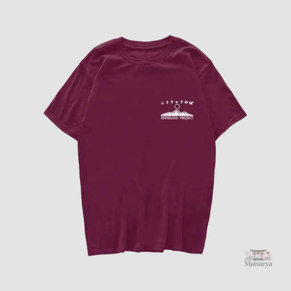 T-shirt Kanji Japonais en coton doux