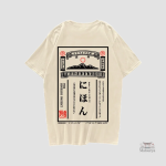 T-shirt avec calligraphie Kanji élégante