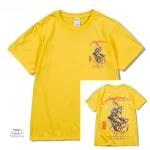 T-shirt à motif Koï pour un style décontracté