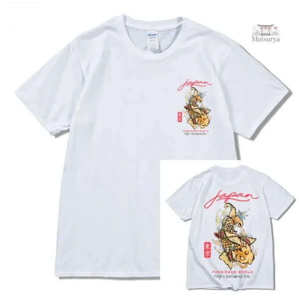 T-shirt traditionnel japonais Koï