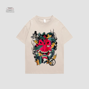 T-shirt avec motif japonais traditionnel