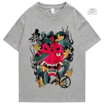 T-shirt motif japonais moderne