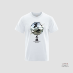 T-shirt homme élégant motif japonais