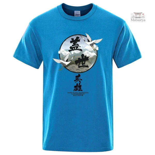 T-shirt homme avec style japonais