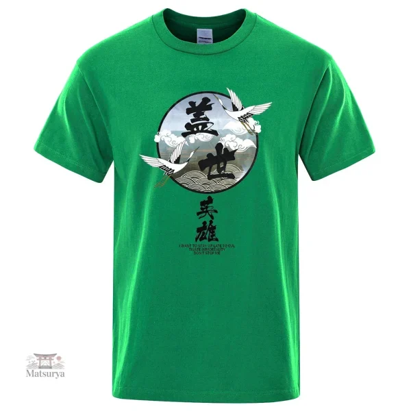 T-shirt homme motif oriental