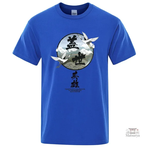 T-shirt homme avec designs japonais
