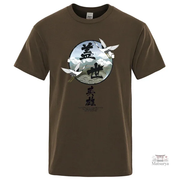 T-shirt homme original motif japonais
