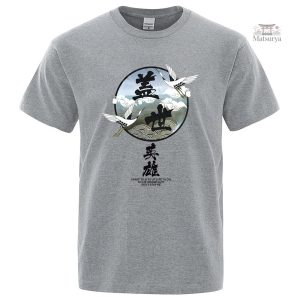 T-shirt homme avec motif japonais