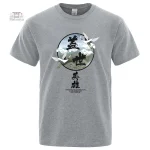 T-shirt homme motif artistique japonais