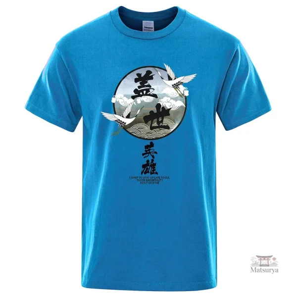 T-shirt homme avec symbole japonais