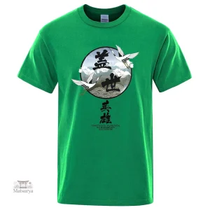 T-shirt homme design inspiré du Japon