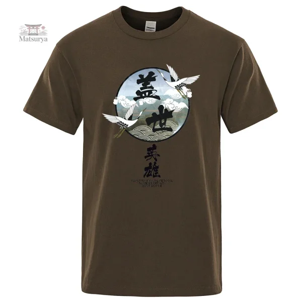 T-shirt homme graphique japonais