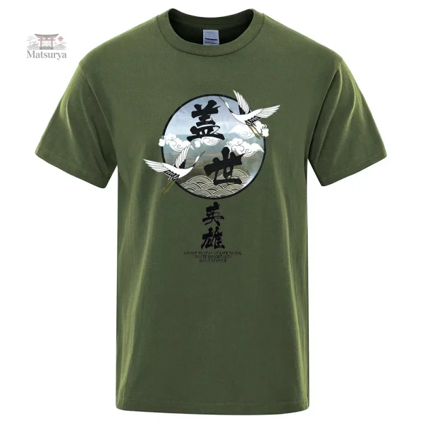 T-shirt homme illustration japonaise