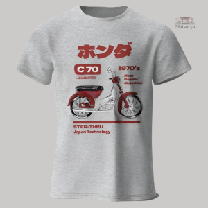 T-shirt Moto Rétro Japonais