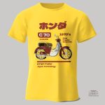 T-shirt avec style japonais et thème moto