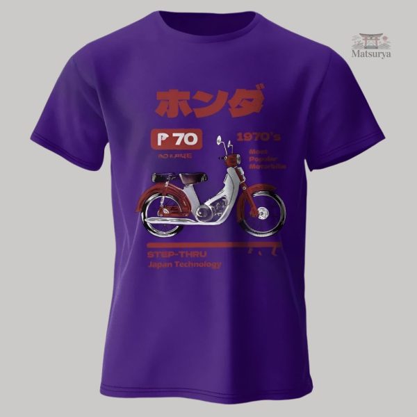 T-shirt japonais au style rétro et original