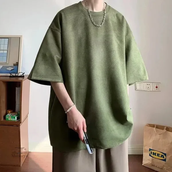 Daim épais T-shirt Japonais