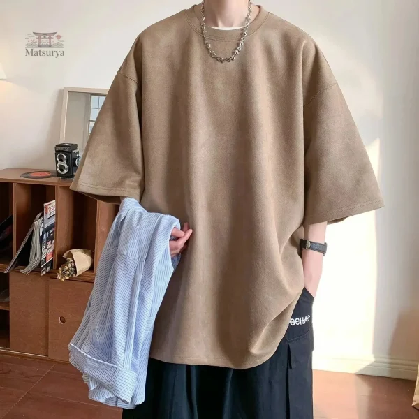Style oversize daim