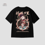 T-shirt oversize homme japonais style décontracté