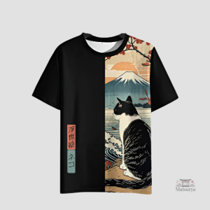 T-shirt graphique représentant la beauté du Japon