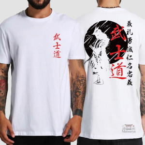 T-shirt Samurai en coton doux