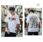 T-shirt streetwear inspiré de la culture japonaise