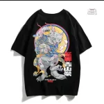 T-shirt au look streetwear japonais audacieux