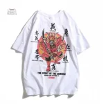 T-shirt au design japonais minimaliste et chic
