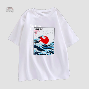 T-shirt japonais élégant pour femme