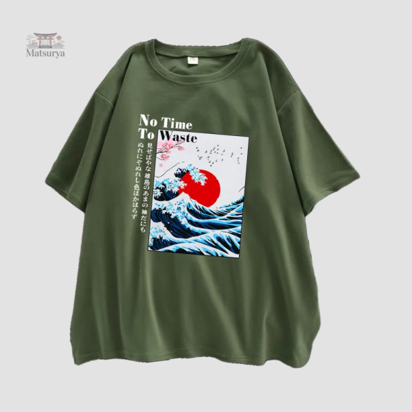 T-shirt femme avec style nippon